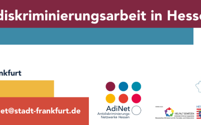 Einladung: Fachtag „Antidiskriminierungsarbeit in Hessen“