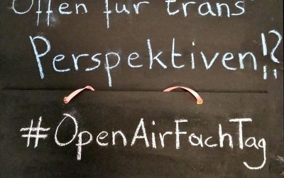 Offen für trans* Perspektiven!? – ein #OpenAirFachTag am 20. August 2020