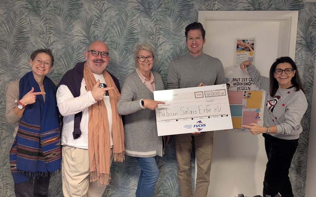 Eine Spende, die Raum schafft – Wir sagen DANKE!