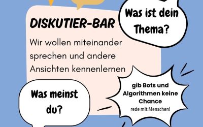 2. DISKUTIER-BAR Bensheim – Ideen miteinander verbinden!
